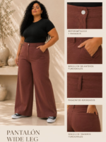 Pantalón Bengalina Wide Leg - Imagen 2
