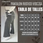 Pantalón rústico viscosa - Imagen 4