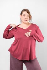 CAMISETA CUELLO "V" - Imagen 6