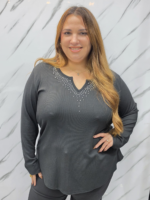 CAMISETA CON BRILLO - Imagen 6