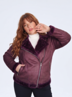 CAMPERA GAMULAN CON PIEL